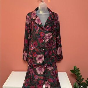 REVOLVE Plush Floral Pajama Set